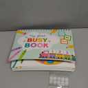 Hadley Designs My First Busy Book Toddlers 3-5, Montessori Preschool Learning Activities Age 4-5, 174 Pcs Velcro Busy Book, Travel Toys Airplane Car Quiet Time, Sensory Toys, Pre K Graduation Gifts