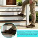 tonchean 8 Pack Aluminum Stair Treads,30 x 3.75 Inch Non Slip Stair Nosing