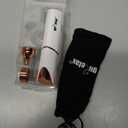 Eyebrow Facial Trimmer: 2 in1 Rechargeable Facial Hair Removal and Eyebrow Shaver - Face Lips Body Painless Facial Razor with Replacement Heads