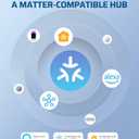DEWENWILS Matter Smart WiFi Pool Pump Timer, 240VAC, 3HP 40A, Heavy Duty Timer Switch, Works with Apple HomeKit, Amazon Alexa, Google Home, SmartThings, 2.4GHz WiFi Only, ETL Listed