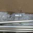 Multi-Use Adjustable Magnetic Curtain Rods for Doors, Windows, Tool Boxes, 9-16 Inch, Easy Installation4-PackNickel