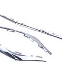 ApplianPar 3Pcs Front Left Right and Center Bumper Lower Grille Molding for Mercedes-Benz CLA200 CLA250 2016-2019, CLA180 2016-2017