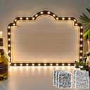 20IN Wedding Bottle Service Sign, Personalized Wedding Entrance Props Led Marquee Sign for Reception, Custom Light up Marquee Sign with Stickers for Bridal Engagement Anniversary Nightclub Gift, 20 inches by 13 inches