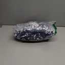 Horaldaily 8PCS Christmas Dining Blue Chair Covers, Simple Snow Stick Figure Stretch Removable Washable Slipcover Chair Protector for Dining Room Home Decor