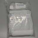 Cat Screen Door, Extra Tall Cat-Proof Mesh Gate, Fit Door Size 32'' x 80'', Anti Scratch Mesh with Zipper Closure, for Living Room, Kitchen, Bedroom (White, U-Shaped)