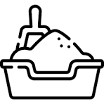 Litter Box, Light Grey