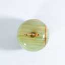 Crystal Apple Paperweight Multi Green Onyx Desk Ornament, Unique Apple Gift for Teachers, Decorative Apple for Office & Home