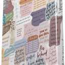 Bible Verse Collage Case for iPhone 14 Pro Max,Christian Jesus Quotes Pattern,Full Cover Smooth Tough PC Case for iPhone 14 Pro Max