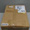 LAATOOREE Nightstands Set of 2, Small Side Table, Bedside Table with Fluted Door, Solid Wood Feet; Modern Mid-Century End Table for Bedroom, Small Space (Natural)