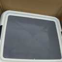 IRIS USA Pee Pad Holder, Fits 14x17 Pads, Dark Gray, Made in USA