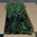 4ft Prelit Artificial Christmas Tree with 907 PE PVC Tips, Premium Pre-Lit Holiday Xmas Tree with 150 UL Incandescent Lights, Metal Hinges & Foldable Base for Home Office Party, Green