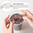 [100 Sets - 18oz Round Bottom Clear Plastic Cups with Lids and Straws, Disposable Iced Coffee Cups with Lids To Go Cold Drink Cups for Smoothies, Juices, Party Catering