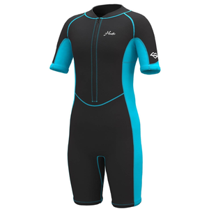 Hevto Kids Wetsuit Shorty for Boys Toddler Girls Youth 2mm Neoprene Thermal Wet Suit Front Zip for Swimming Snorkeling Surfing Diving Size 5