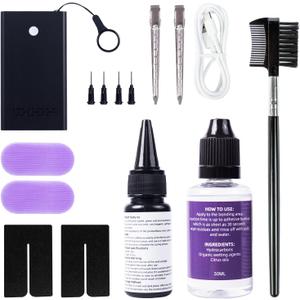 V Light Hair Extensions Kit, V Light hair Extension Machine*1 V light hair glue *1, glue remover *1, (Black machine)
