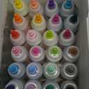 24 Colors Tie Dye Kit, Tie Dye Set for Kids, Pre-Filled Bottles, Non Toxic Permanent Fabric Dye Art Set, Easy DIY Fabric Art - Create Fun (24 Colors)