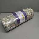 DEXI Kitchen Mats for Floor 2 Piece Set, 17x29+17x59, Cushioned Standing Mat Anti Fatigue, Waterproof Comfort Floral Padded for Laundry Room Office, Blue