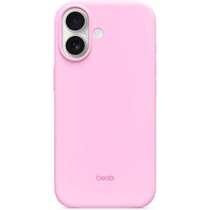 Beats iPhone 17 Case with MagSafe & Camera Control, Matte Finish, Microfiber Lining Pebble Pink