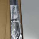 LazBlinds No Tools No Drill Cordless Cellular Shades, Blackout Light Blocking Honeycomb Shades for Home, Thermal Insulation Blinds for Windows, 25" W x 48" H, Black