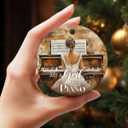 2 x Piano Ornament 2025 - Piano Ornaments for Christmas Tree, Music Gifts for Girls, Women, Friends, Teacher - Ceramic Ornament for Christmas Tree Decorations