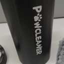 Professional 7 in 1 Dog Paw Cleaner for Dogs & Cats - Includes 1 Portable Paw Washer, 1 Bath Brush, 2 Dog Toothbrushes and 3 Absorbent Towels Note: Fits Paws 2.5 to 3.5 Inches Wide (Large, Black)