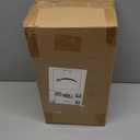 Freezer Organizer Bins, 4 Pack Stackable Chest Freezer Organizer for 5-7 Cu.FT Deep Freezer Sort Frozen Meats and Food, Freezer Storage Baskets with Handles Easy Reach from Bottom, Black