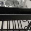 EUDELE Adhesive Shower Caddy, 5 Pack Rustproof Stainless Steel Bath Organizers With Large Capacity, No Drilling Shelves for Bathroom Storage & Home Decor (XL size, Black)