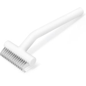 PawRake, Cat and Dog Brush for Shedding and Undercoat Dematting, Pet Grooming Tool for Medium to Long Hair Pets, Skin-Safe and Lightweight