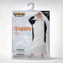 Spooktacular Creations Halloween Dalmatian Dragon Triceratop Unisex Costume, Adult Animal Costume Halloween Costume Party (Medium, White Penguin)