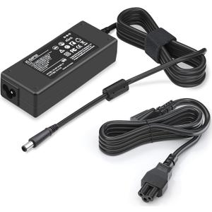 90W 65W Power Supply Compatible with HP ProDesk 600 400 G1 G2 G3 G4 G5 G6 Mini Desktop SFF PC, EliteDesk 800 Mini,Omni 120 100 All in One, Slimline 260 400 260-A010 260-A114 Power Cord Adapter Charger