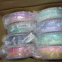 PINBALL Silk Rainbow PLA 3D Printer Filament 1.75mm, Shiny Multicolor Fast Color Changing PLA Filament, 3D Printing Filament Dimensional Accuracy +/- 0.02mm, 8 KG 8 Colors