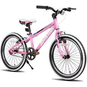 JOYSTAR Lubbock 20 24 Inch Kids Bike for Boys & Girls Ages 7-12 Years Hardtail Mountain Bike for Kids with 1-Speed/7-Speed Drivetrain, White Wall Knobby Tires, Kids' Bicycle, 20 Inch Wheels