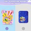 2 x Silicone Cover Case for Bitzee Disney Interactive Toy, Silicone Protective Cover for Bitzee Virtual Electronic Pets, Digital Pet Accessories for Bitzee with Lanyard, Pink (Case Only)