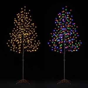 Lightshare 6.5FT LED Lighted Cherry Blossom Tree, 208 LED Warm White to Multicolor, Timer and Dimmer with Remote, Home Garden, Summer, Wedding, Holiday, Party Decoration for Indoor and Outdoor Use