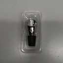 Vinturi V9063 Stainless Steel Wine and Liquor Pourer with Silicone Base, Silver