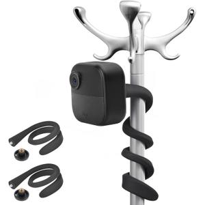 ALERTCAM 2Pack Flexible Twist Mount for Blink XT, Blink XT2, Blink Mini, Blink Outdoor 4 (4th Gen) / (3rd Gen) Home Security Camera System - Black