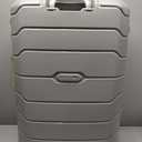 Samsonite Freeform 2-Piece Luggage Set - Carry-On & Large Checked Luggage with Dual Spinner Wheels - Durable Polypropylene Hardshell - TSA Lock, Airline-Approved - Expandable Hard Shell - White/Grey