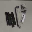 12-Inch 2 Pack Deck Bird Feeder Hanger for Railing, Outdoor Decor Plant Hanger, Balcony Railing Hook - 22LB Capacity - for Hanging Plants, Bird Feeders, Lanterns, Wind Chimes