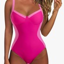 Womens Tummy Control One Piece Swimsuit Sexy Crisscross Back Bathing Suit XL