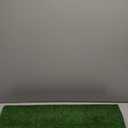 Ottomanson Artificial Grass Outdoor Runner Rug 2'7" x 10'  Waterproof Astro Turf with Drainage Holes  Patio & Lawn Decoration, Easy-Clean Dog Grass Mat