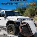 Fender Flares Compatible with 2018-2026 Jeep Wrangler JL Low Fenders Only