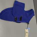 Queenmore Soft Fleece Dog Jacket, Warm Winter Coat with Leash Hole, Dachshund Sweaters for Small Dogs Cats Boy or Girl (Blue, S)