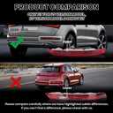 Rear Bumper Tail Light Lamp for Audi Q5 2009-2015 Rear Bumper Reflector Lower Tail Lights Replace 8R0945096 Passenger Side (Right)