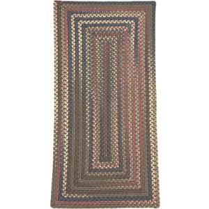 Colonial Mills Durban Braided Multi Runner - Ash Grey 30" x9'