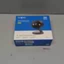 Tapo 2K+ Indoor/Outdoor Wired Security Camera - Person/Pet/Vehicle Detection, Baby Monitoring, Color Night Vision, IP66 Weather Resistant, Subscription-Free Local Storage or Optional Cloud, C121 (Black)