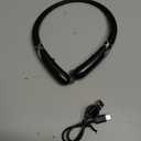 Bluetooth 5.3 Neckband Bluetooth Headphones, Retractable Headphone with Fast Pairing & IPX5 Waterproof, Retractable Design for Travel and Daily Use