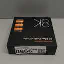 8K Fiber Optic HDMI Cables 30Ft, 48Gbps Ultra High Speed HDMI 2.1 Cable, 8K@60Hz 4K@120Hz, Compatible for PlayStation 5 PC HDTV, Male-to-Male Gold Plated Connector