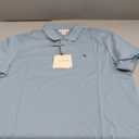 Calvin Klein Kids stretch-cotton Polo Shirt | Blue  (Large)