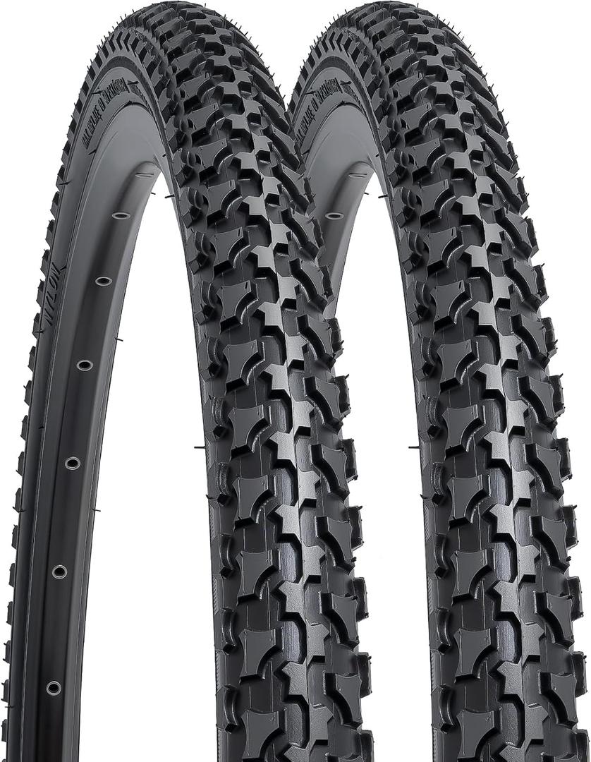 YUNSCM 2-PCS 26" Mountain Bike Tires 26x1.50/40-559 Compatible with 26 x 1.50 26X1.5 Bike Bicycle Tires (Y-1446)
