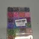 XSEINO 1200PCS 6mm Glass Beads Kit, 24 Assorted Crack Series Colorful Crystal Beads for Jewelry Making and DIY Crafts, Friendship Bracelets