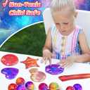 24 Pack Galaxy Slime Party Favors, Non-Sticky, Stress Relief Treasure Box Toys for Classroom Prizes Party Supplies, Student Gifts Birthday Goodie Bags Stuffers for Kids Teens Boys Girls 4-8, 8-12